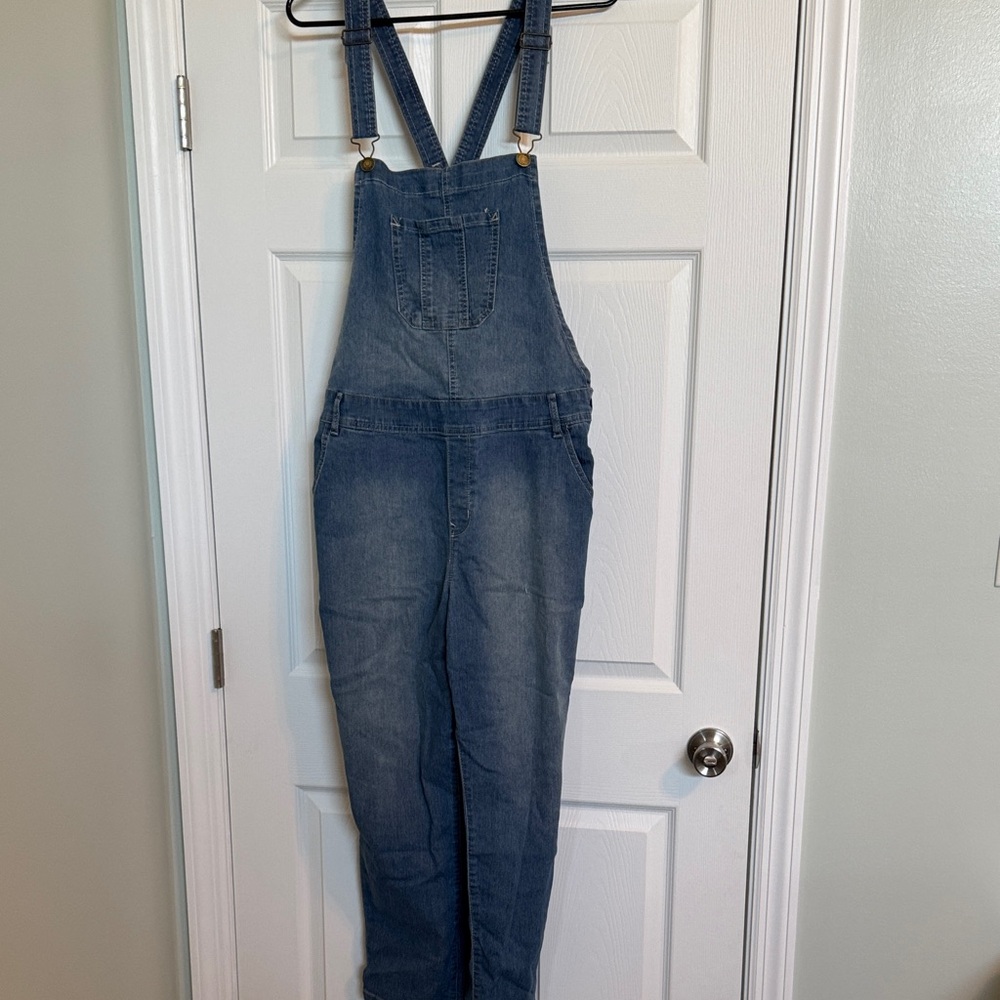 Angels Classic Blue Denim Overalls